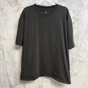 YZY Gap Black Blank T Shirt Mens XL 26.5x29.5 Short Sleeve